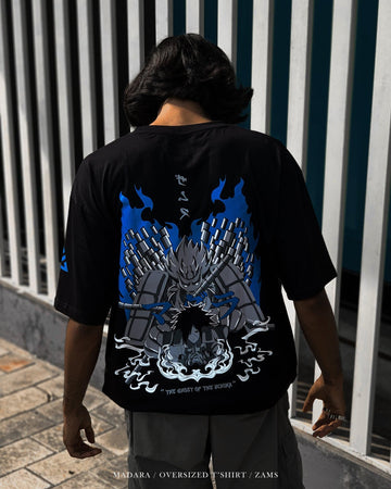 Madara / Naruto / Oversized T-Shirt - ZAMS
