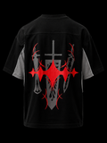 ASTA 002 / BLACK CLOVER / JERSEY PATTERN / OVERSIZED T-SHIRT