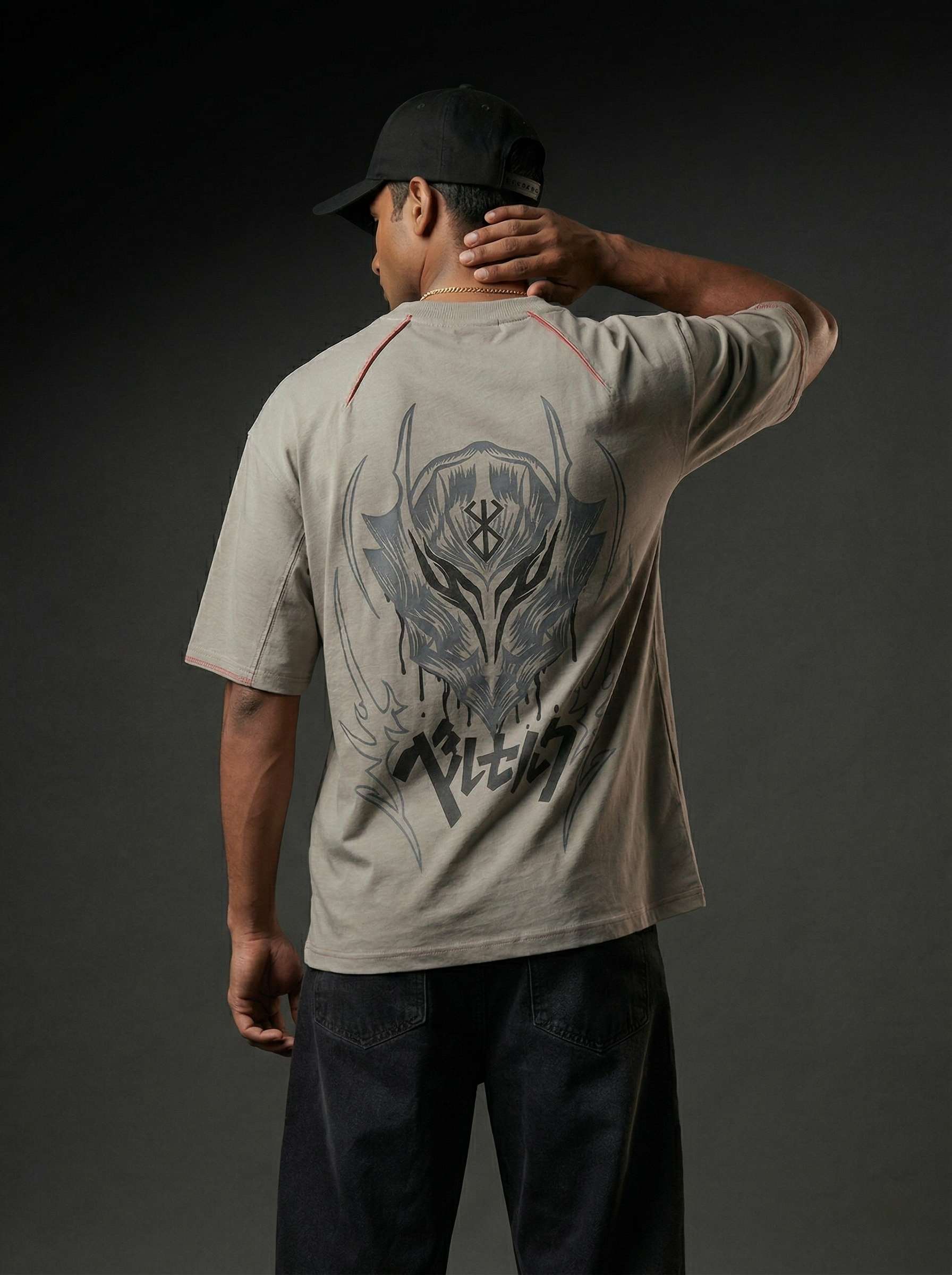 Berserk Oversized T-shirt – Dark Graphic Streetwear