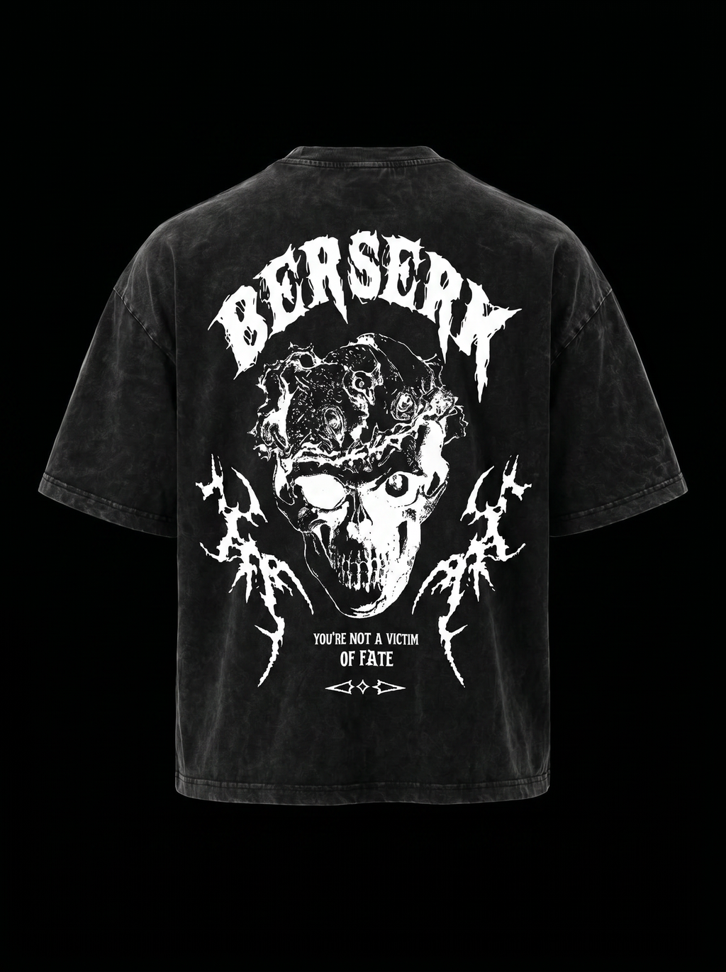 Berserk: Victim Of The Fate / Stone Wash / Oversized T-shirt