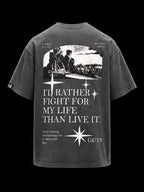 Berserk / Vintage Charcoal Gray / Oversized T-Shirt