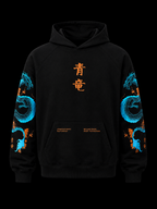 Blue Dragon / Oversized Hoodie