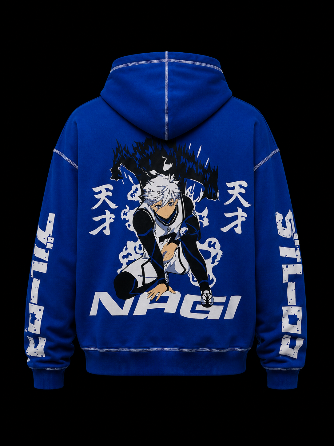 Blue Lock / Drop Shoulders / Oversized Hoodie