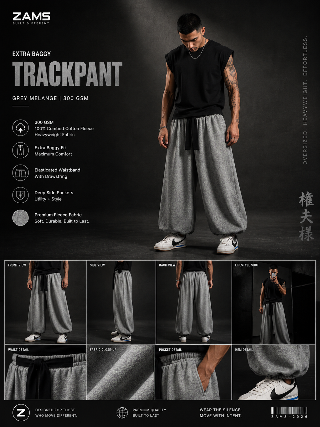 Toji Baggy Joggers