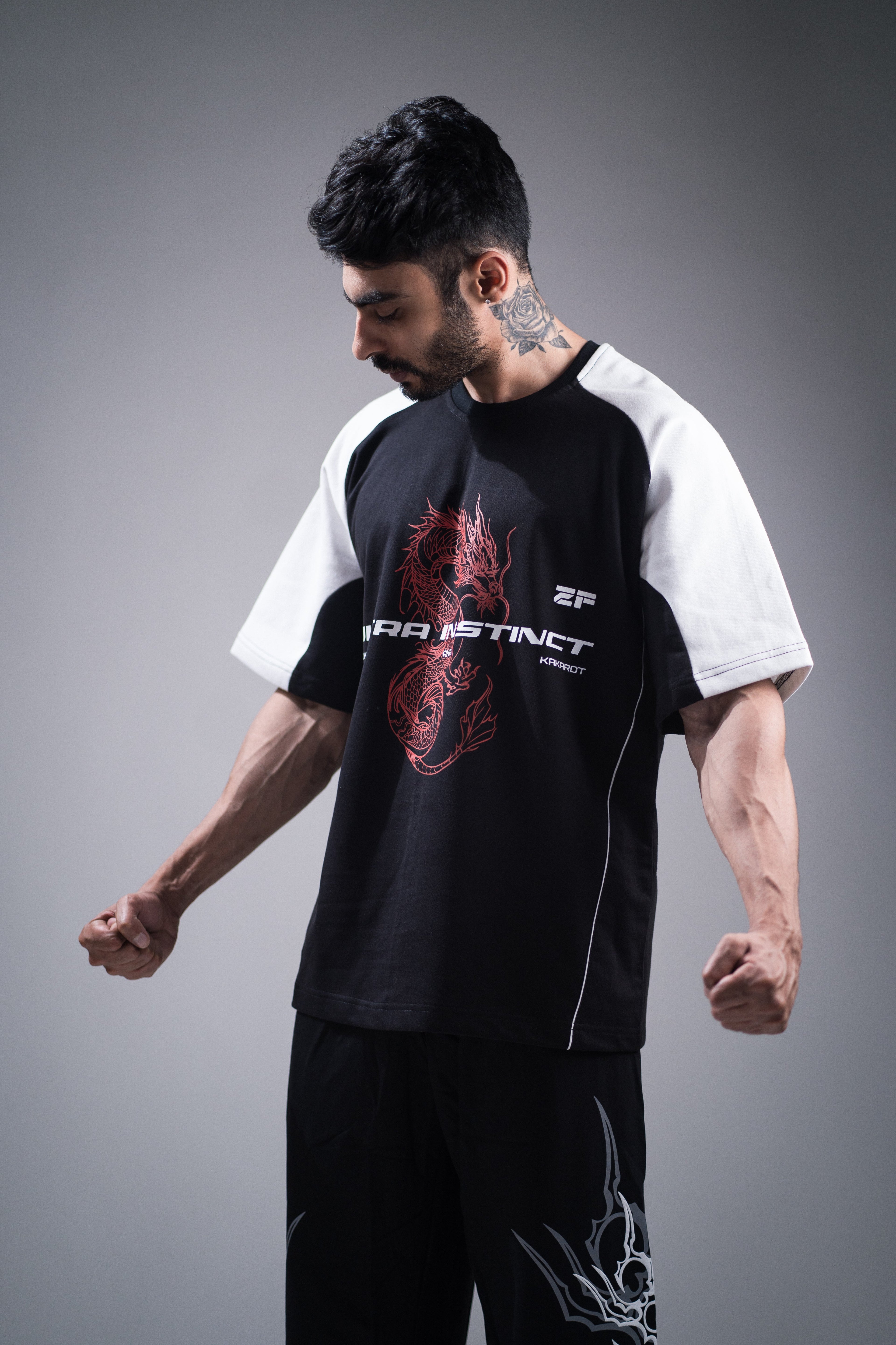 Ultra Instinct Goku (Kakarot) | Oversized Anime T-Shirt ZAMS