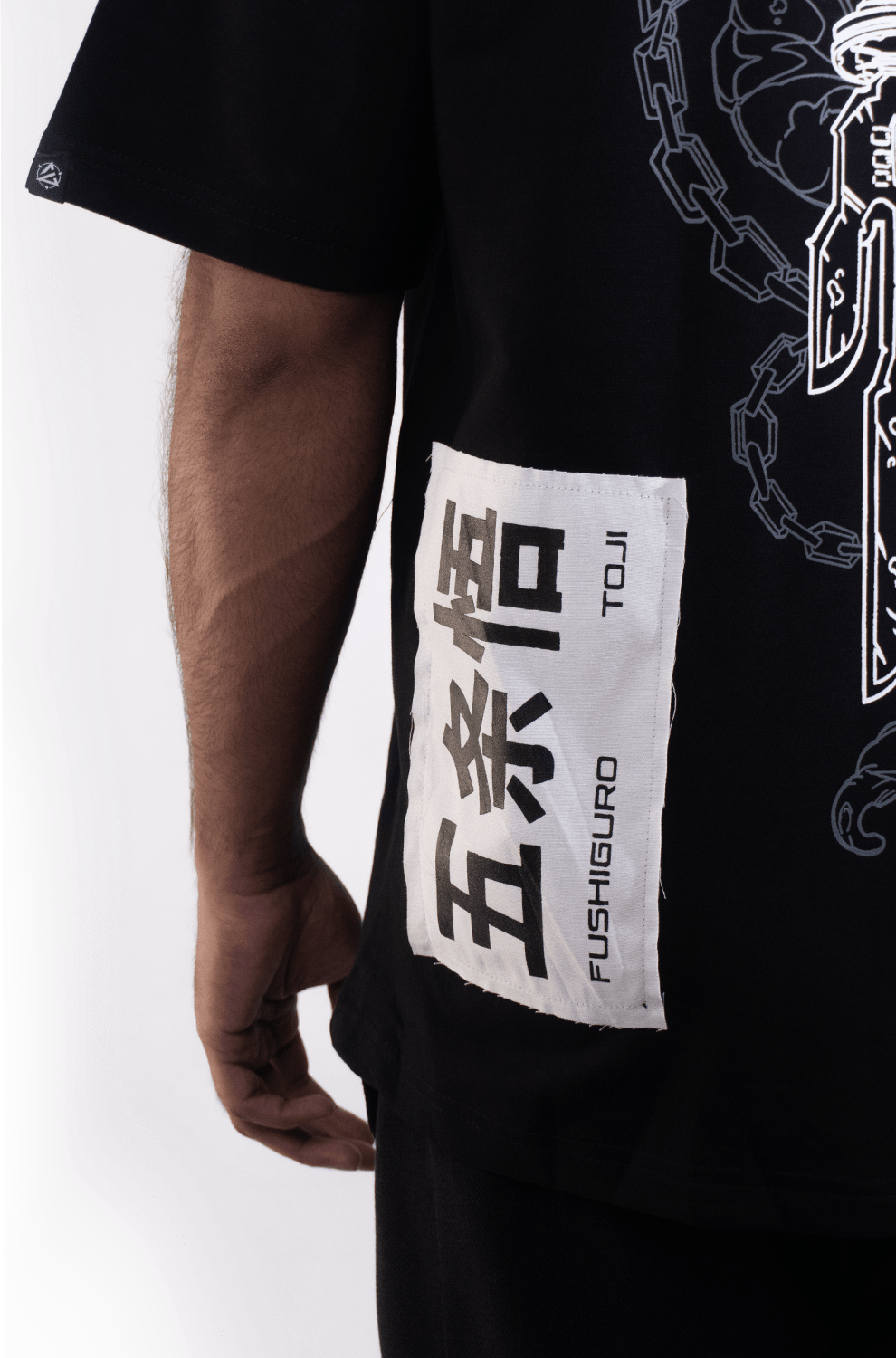 Toji 002 / JJK / Patched Oversized T-Shirt ZAMS