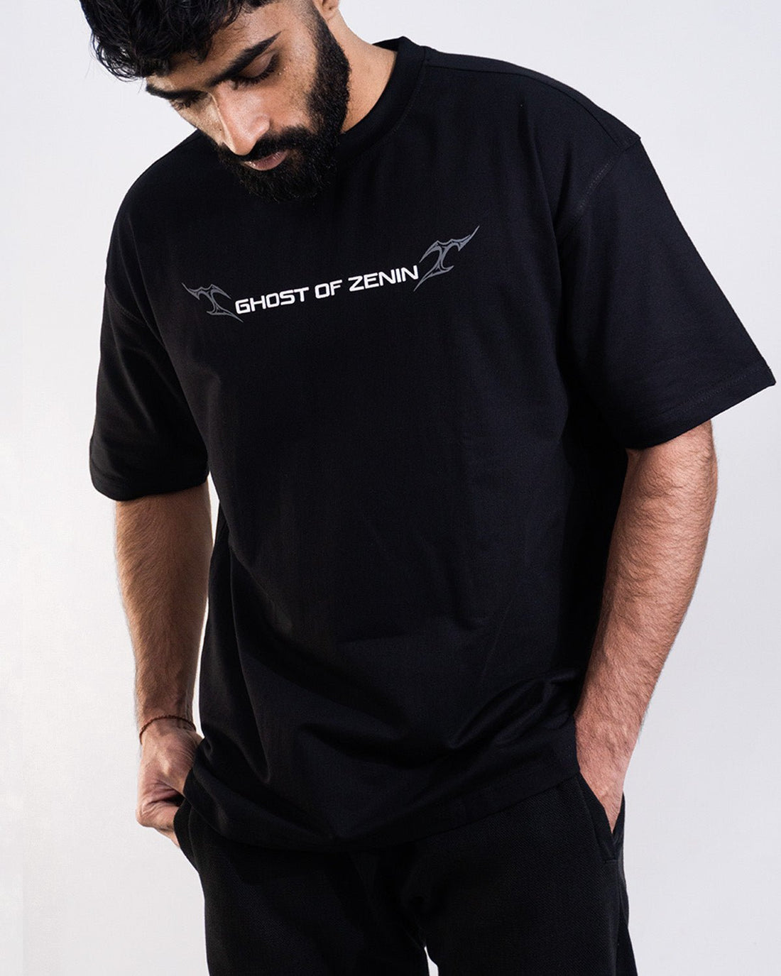 Toji 002 / JJK / Patched Oversized T-Shirt ZAMS