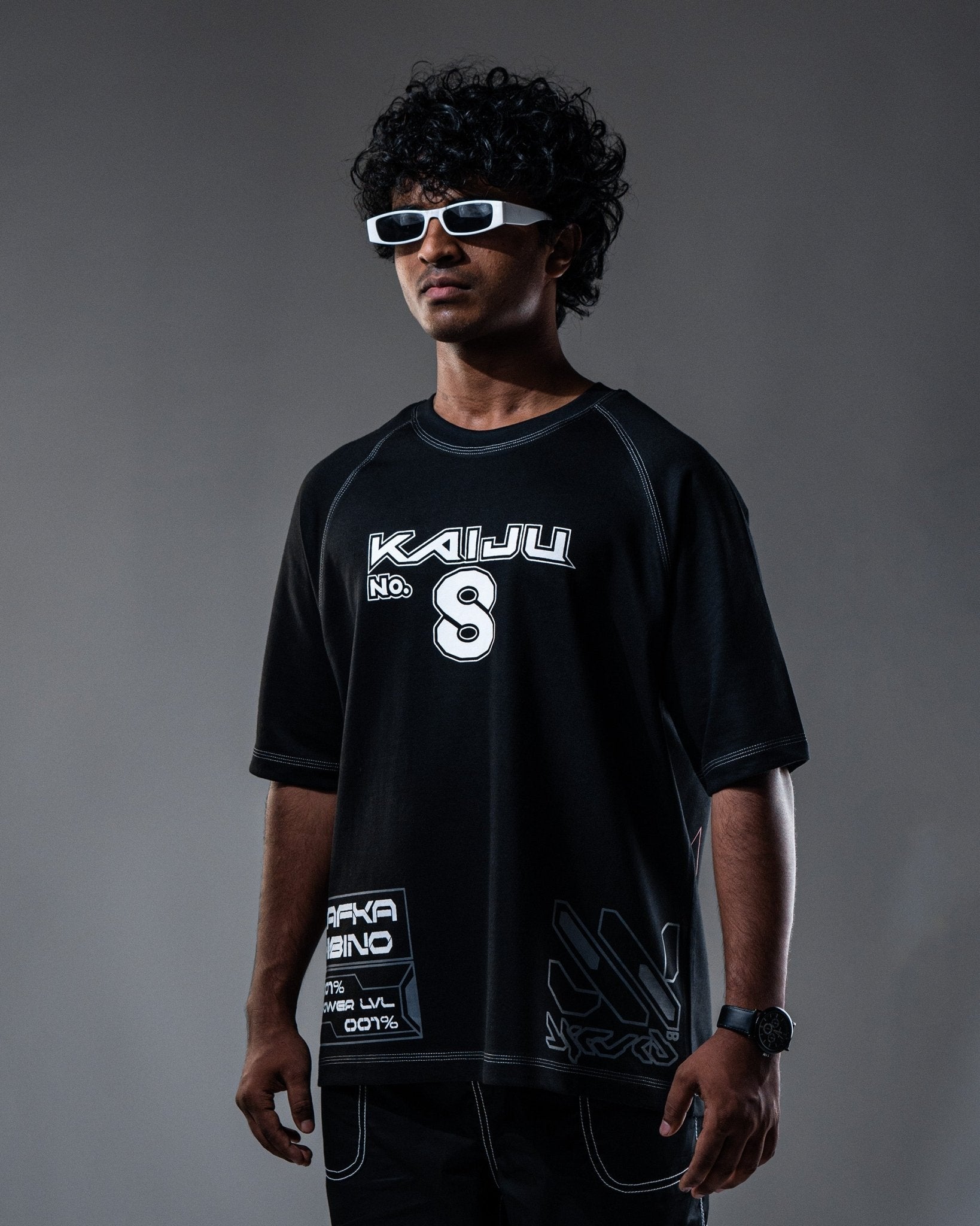 Ch!iiibag/Chiiiibag 89” Graphic T KAIJU NO. 8 / Oversized T-Shirt – ZAMS