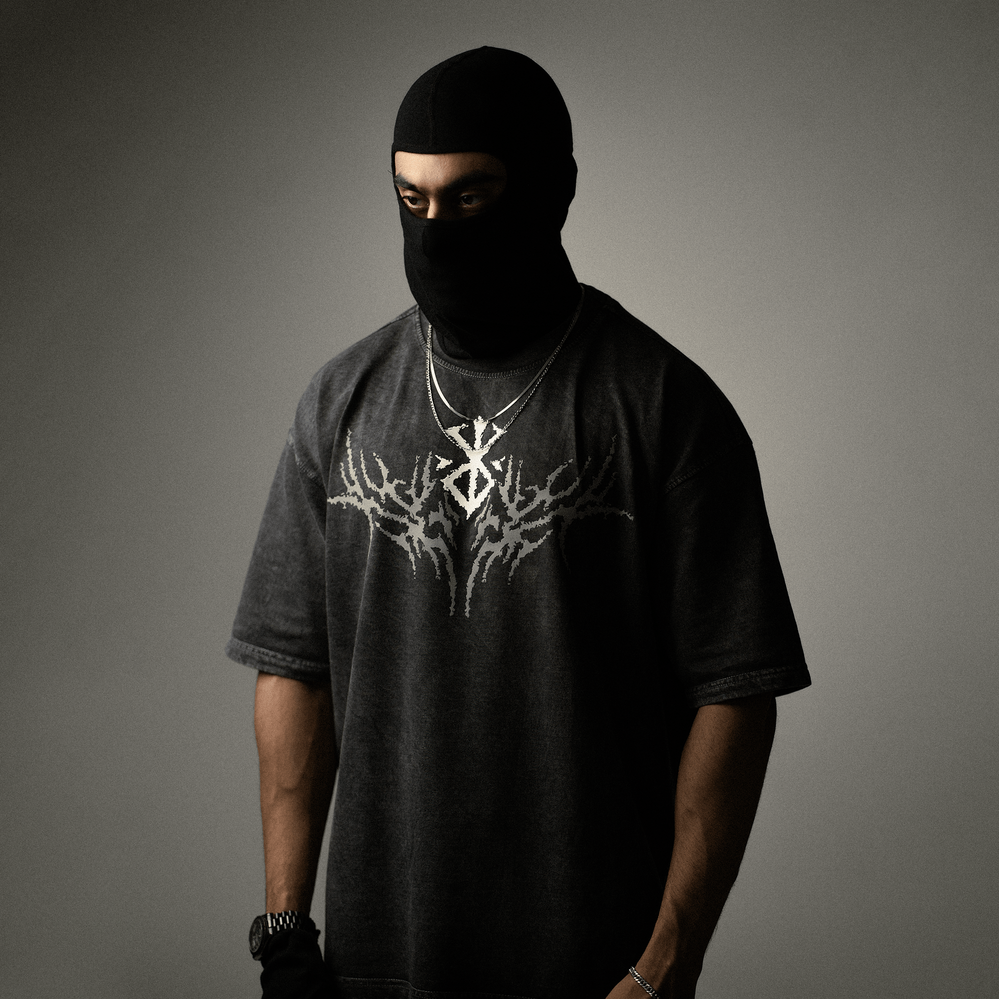 Berserk: Victim Of The Fate / Stone Wash / Oversized T-shirt ZAMS