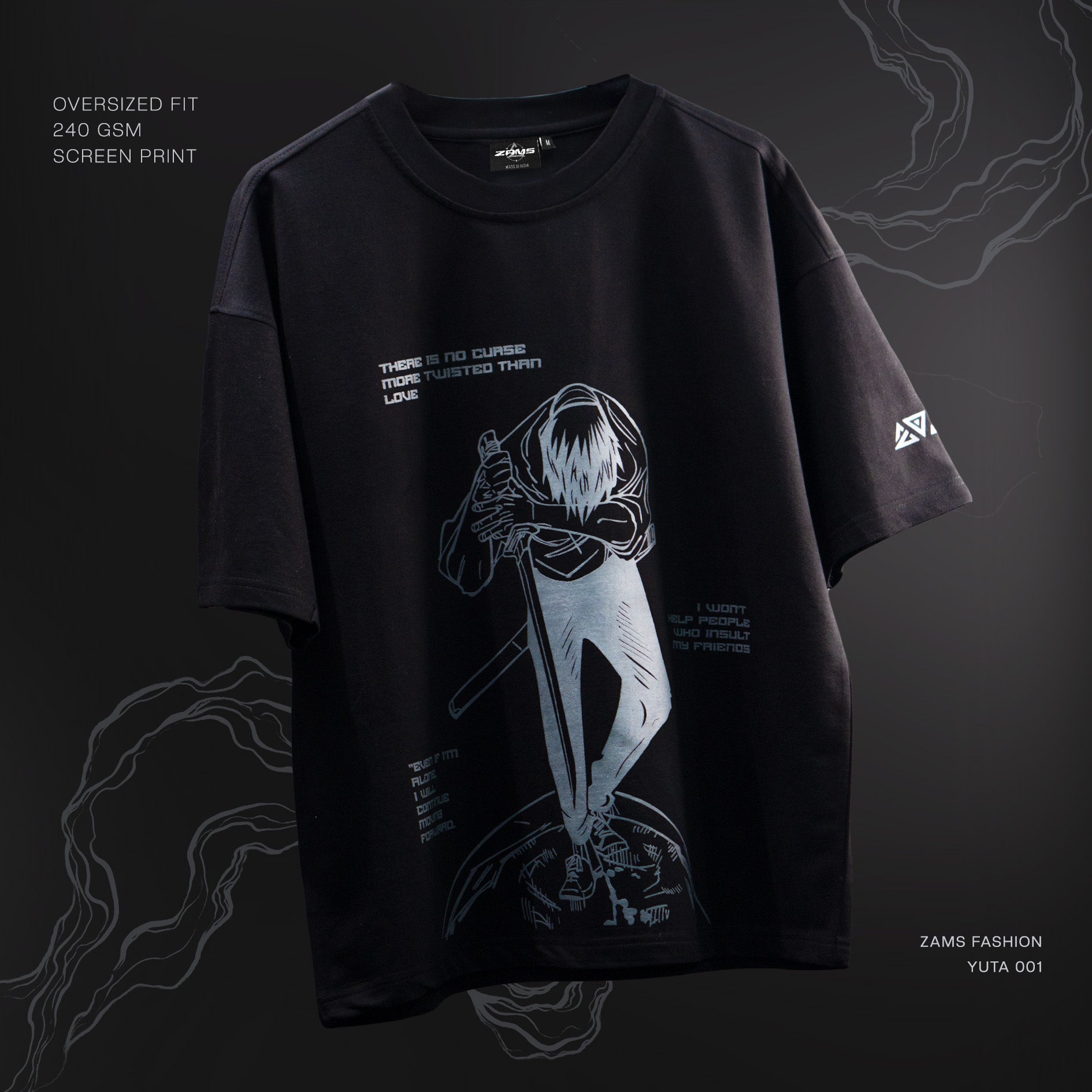 Yuta 001/ JJK / Oversized T-Shirt – ZAMS