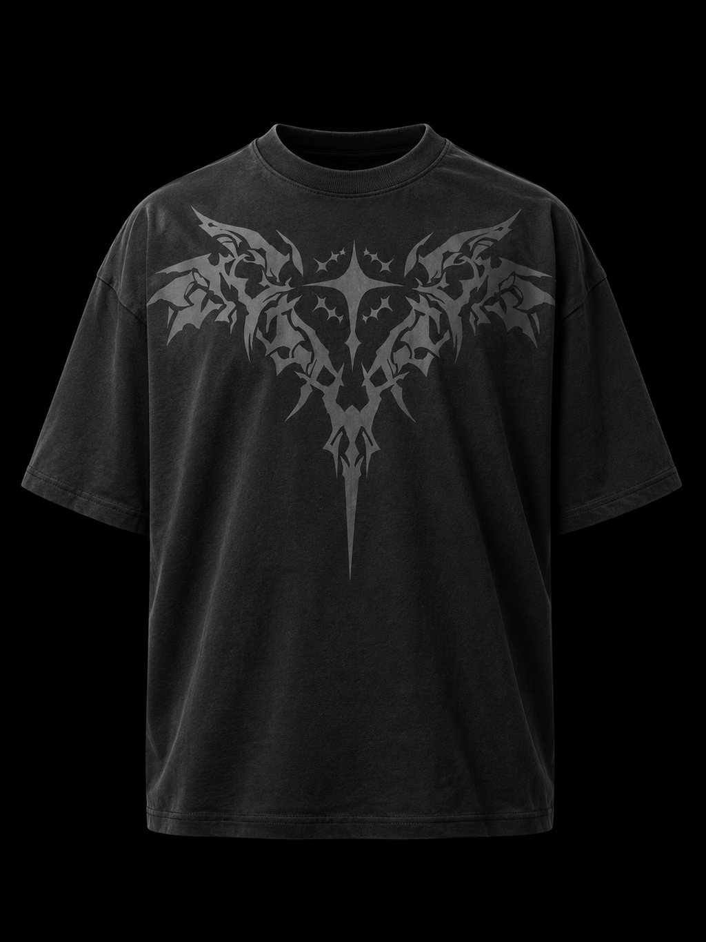 Gothic Angel / Streetwear / Oversized T-Shirt
