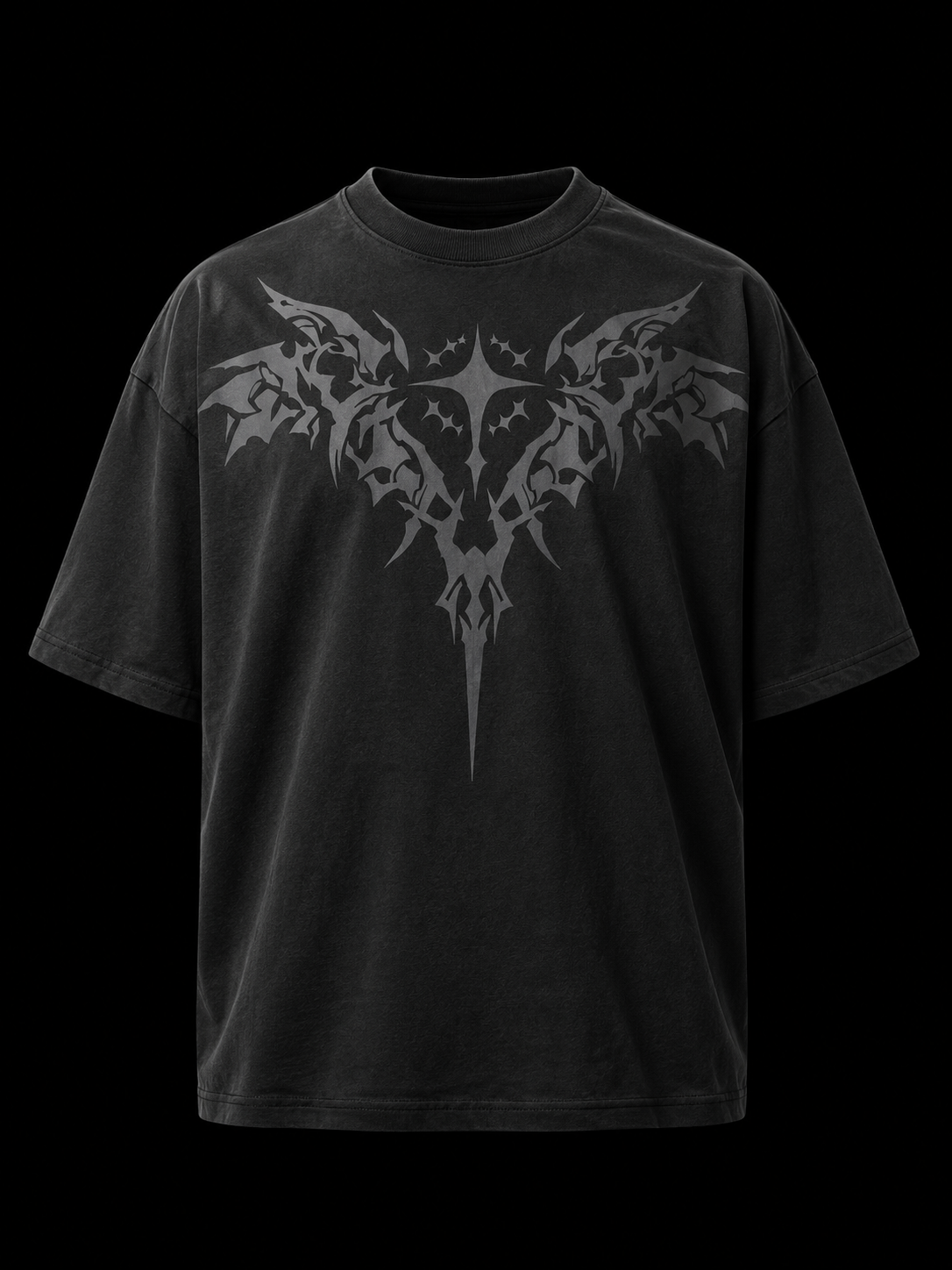 Gothic Angel / Streetwear / Oversized T-Shirt