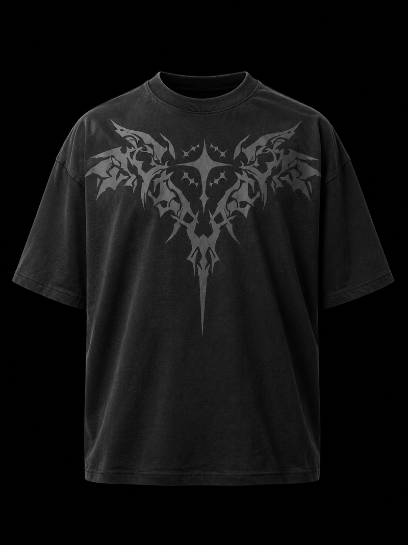Gothic Angel / Streetwear / Oversized T-Shirt