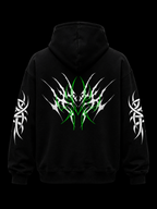 Gothic Tattoo / Oversized Hoodie