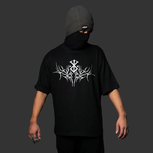 Berserk Victim of Fate Black Oversized T-shirt ZAMS