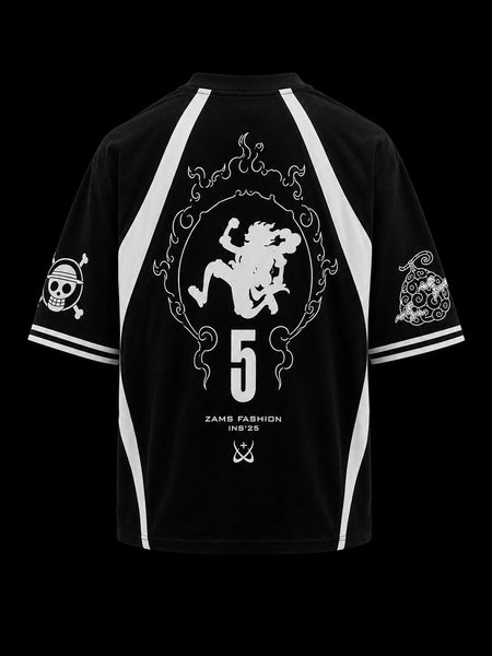 Luffy Gear 5 V2 Oversized T Shirt – Zams Fashion