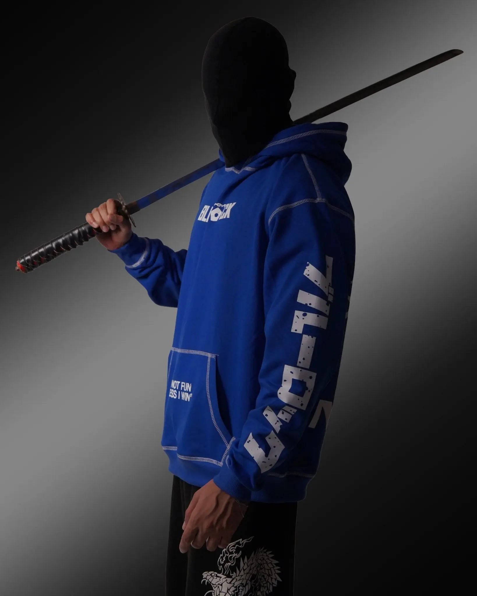 Blue Lock / Drop Shoulders / Oversized Hoodie ZAMS