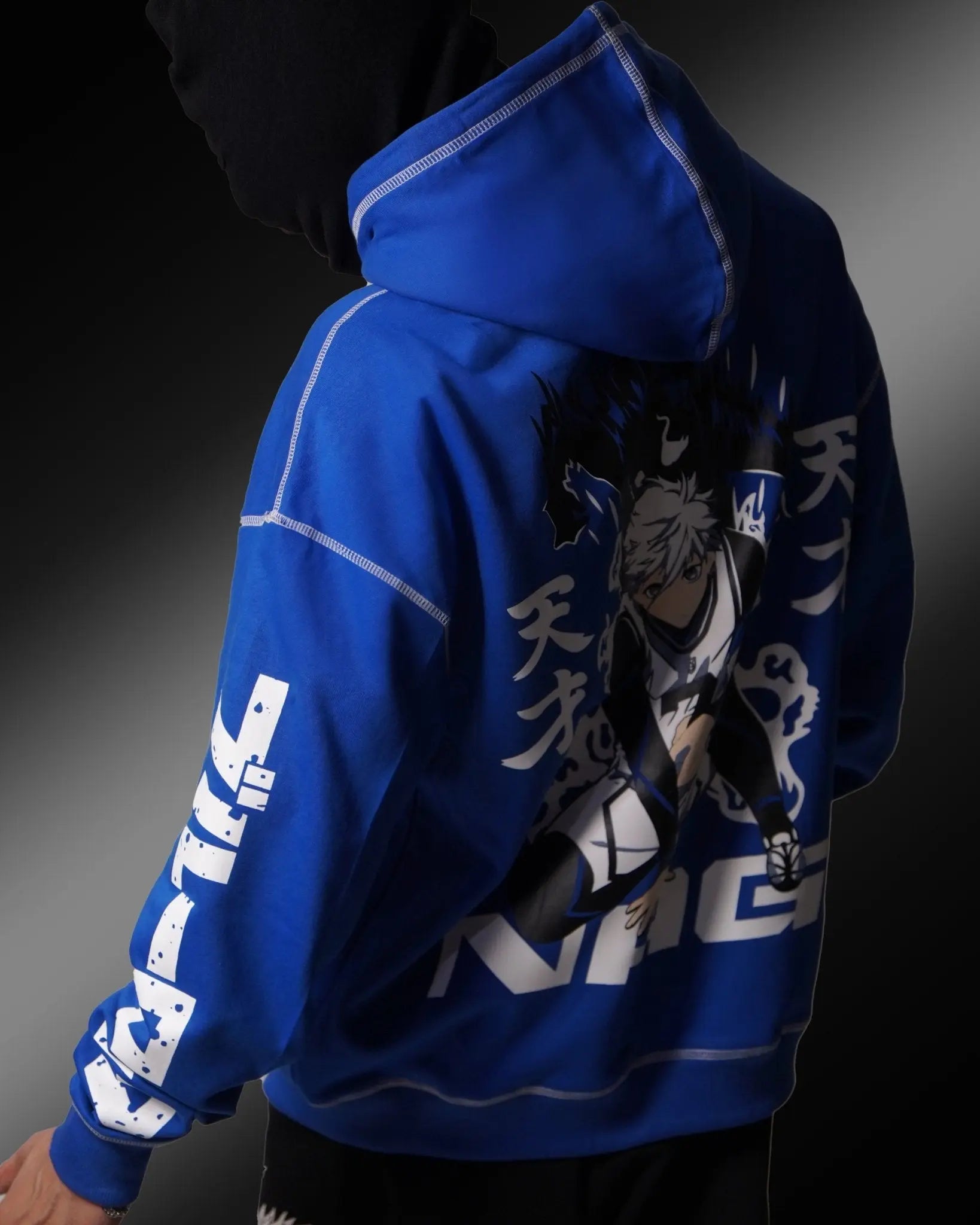 Blue Lock / Drop Shoulders / Oversized Hoodie – ZAMS