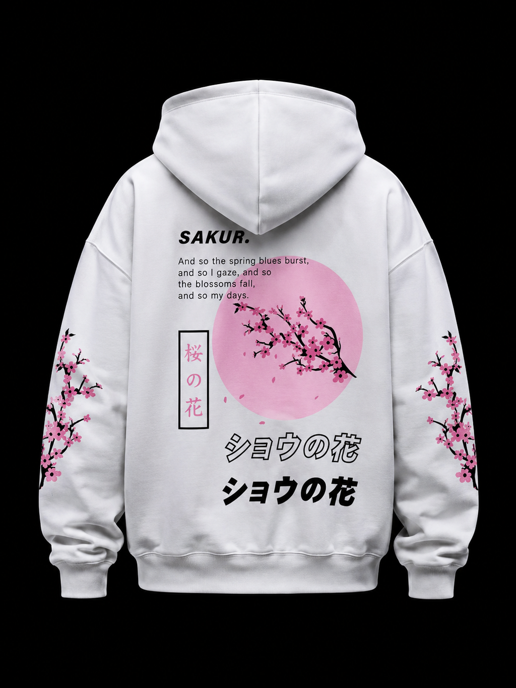 Sakura / Cherry Blossom / Regular Hoodie