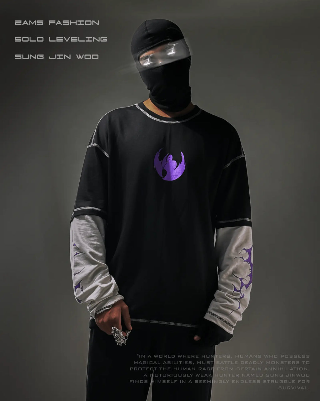Solo Leveling 01 / Full Sleeve T-Shirt