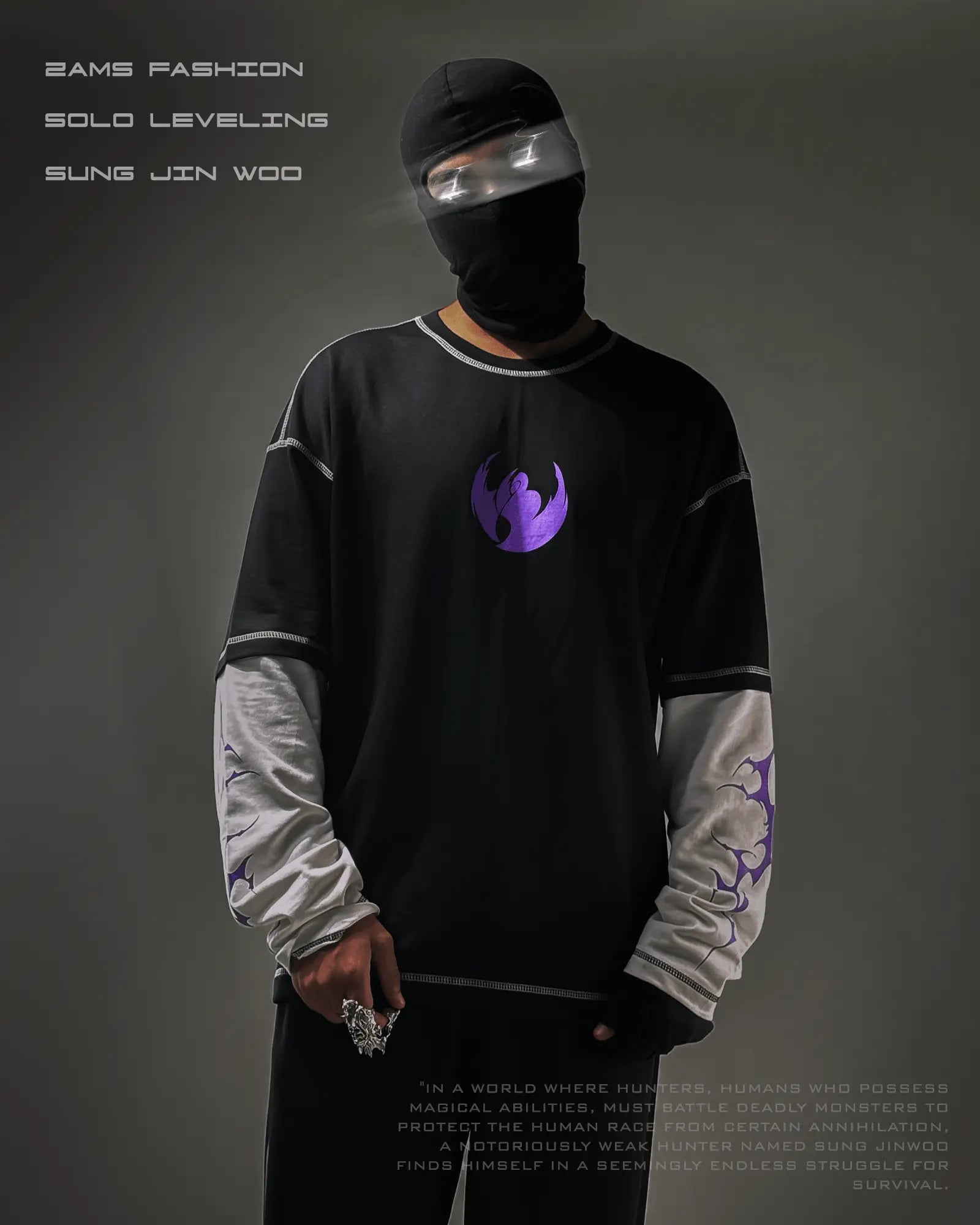 Solo Leveling 01 / Full Sleeve T-Shirt
