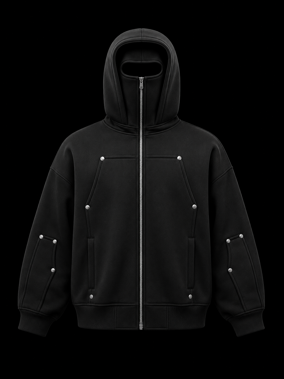 Utopia / Balaclava Zipper Hoodie