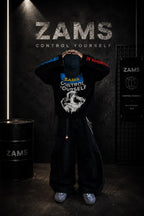Control Yourself Boxy Fit Long Sleeve T-Shirt