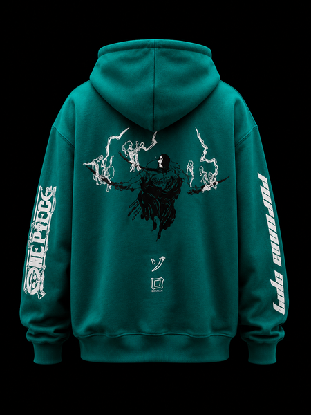 King Of Hell / Zoro / Oversized Hoodie – Zams Fashion