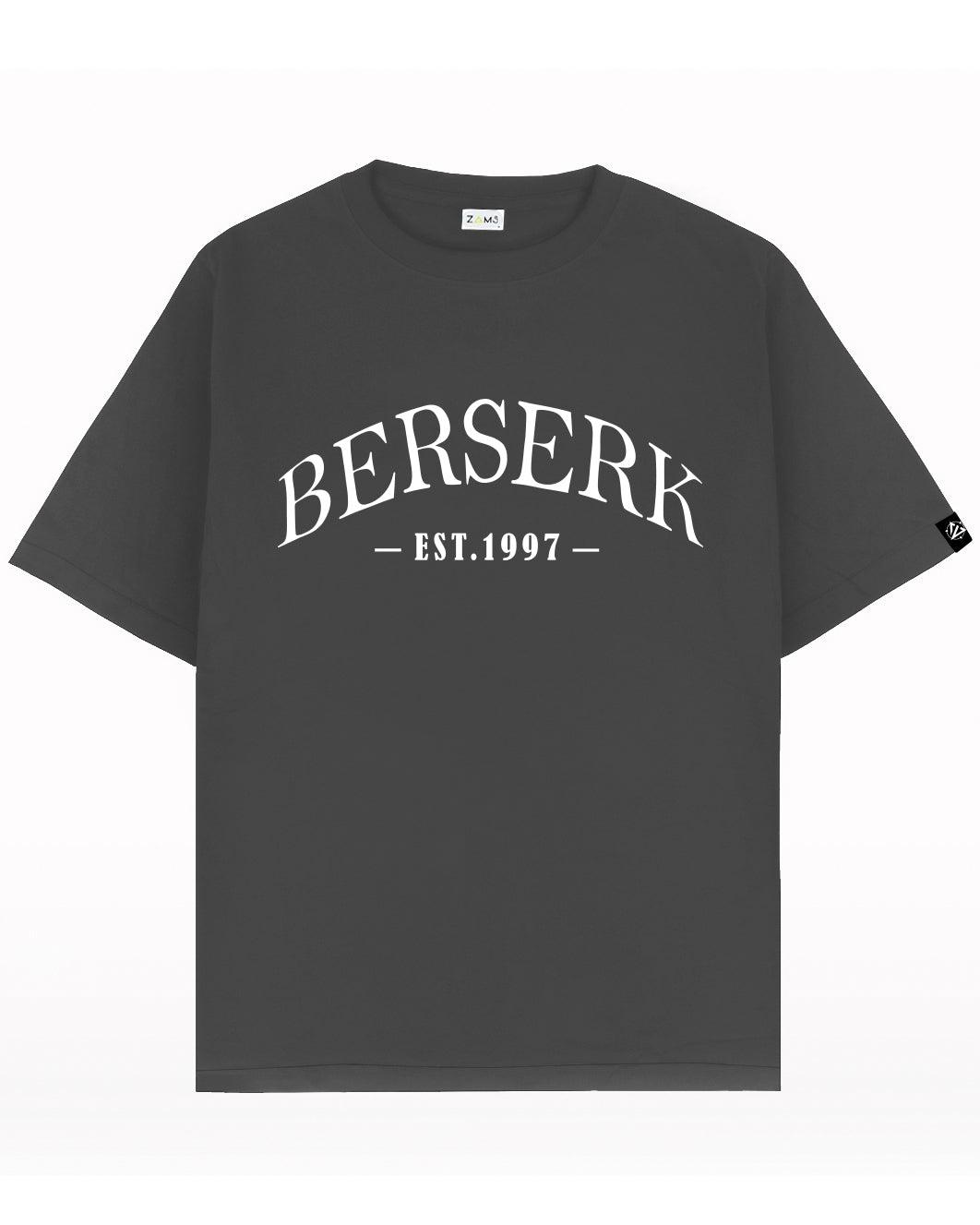 Berserk / Vintage Charcoal Gray / Oversized T-Shirt - ZAMS