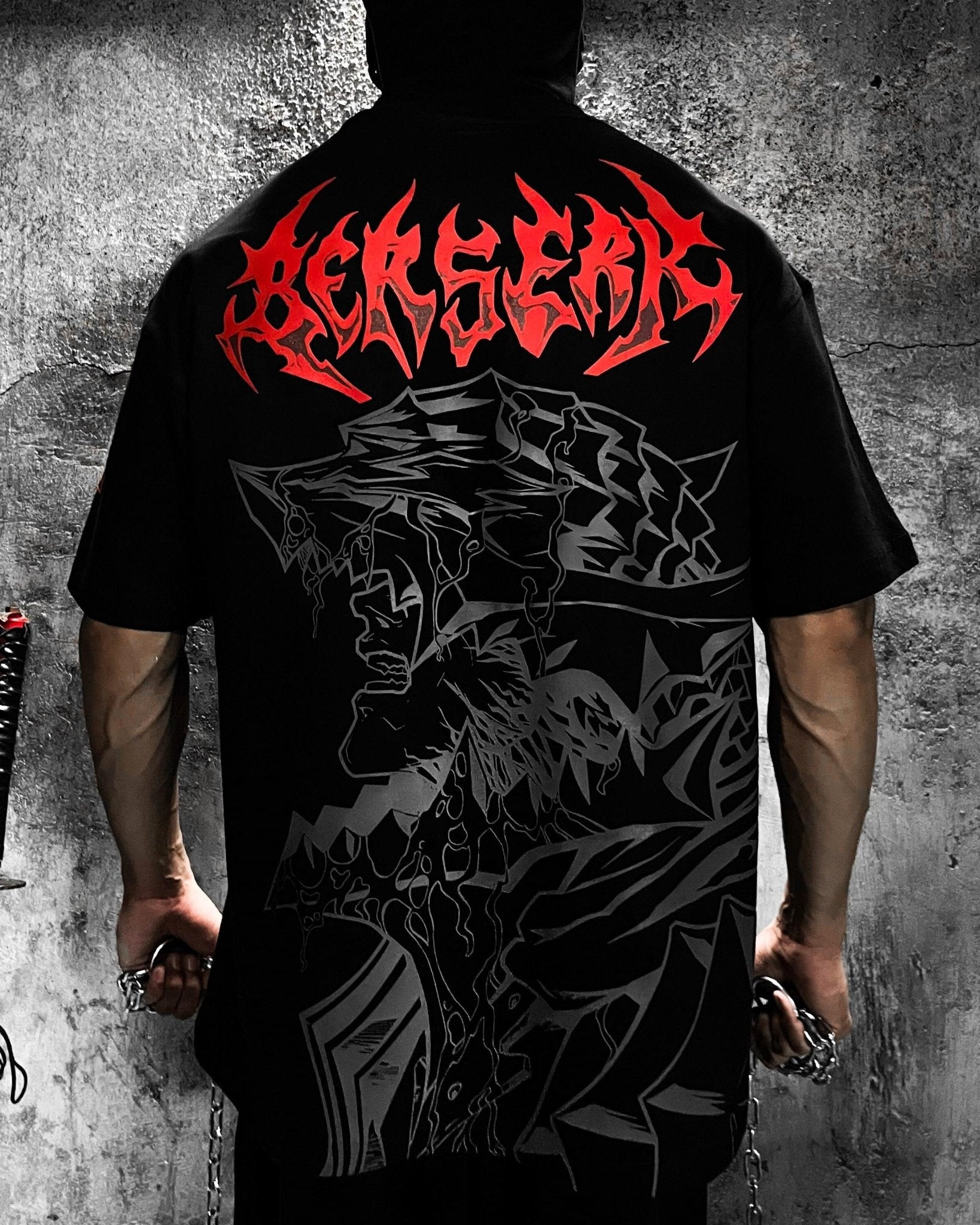 Guts Berserk Oversized T Shirt
