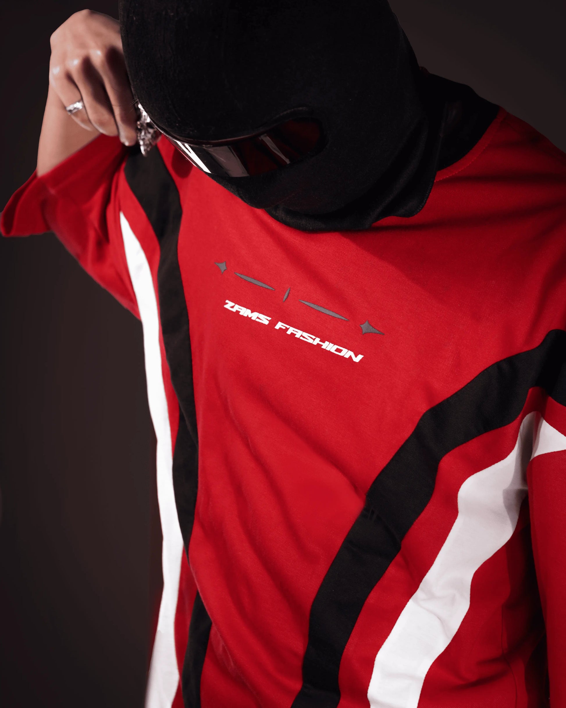 (Copy) ASTA 002 / BLACK CLOVER / JERSEY PATTERN / OVERSIZED T-SHIRT ZAMS