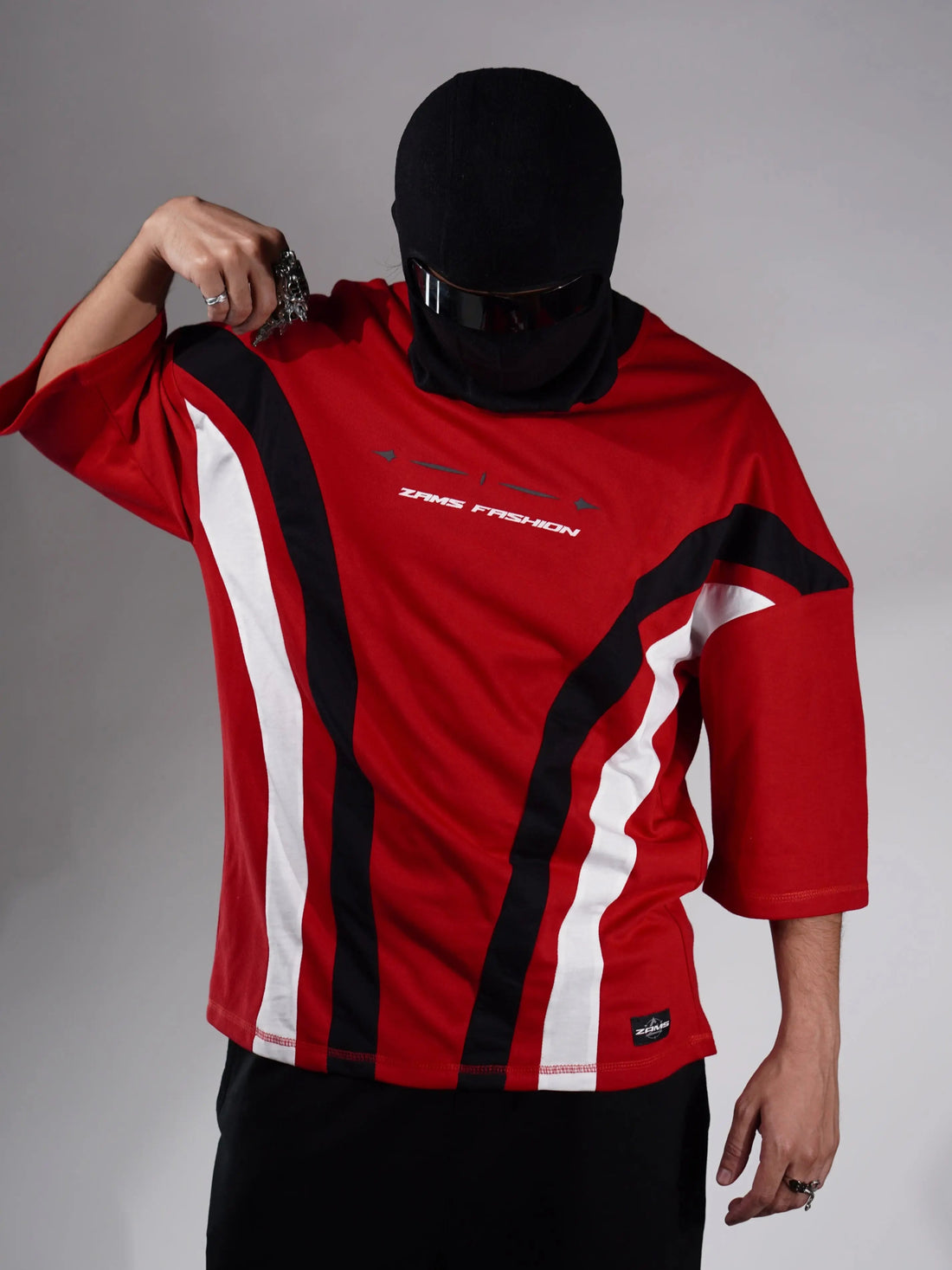 (Copy) ASTA 002 / BLACK CLOVER / JERSEY PATTERN / OVERSIZED T-SHIRT ZAMS