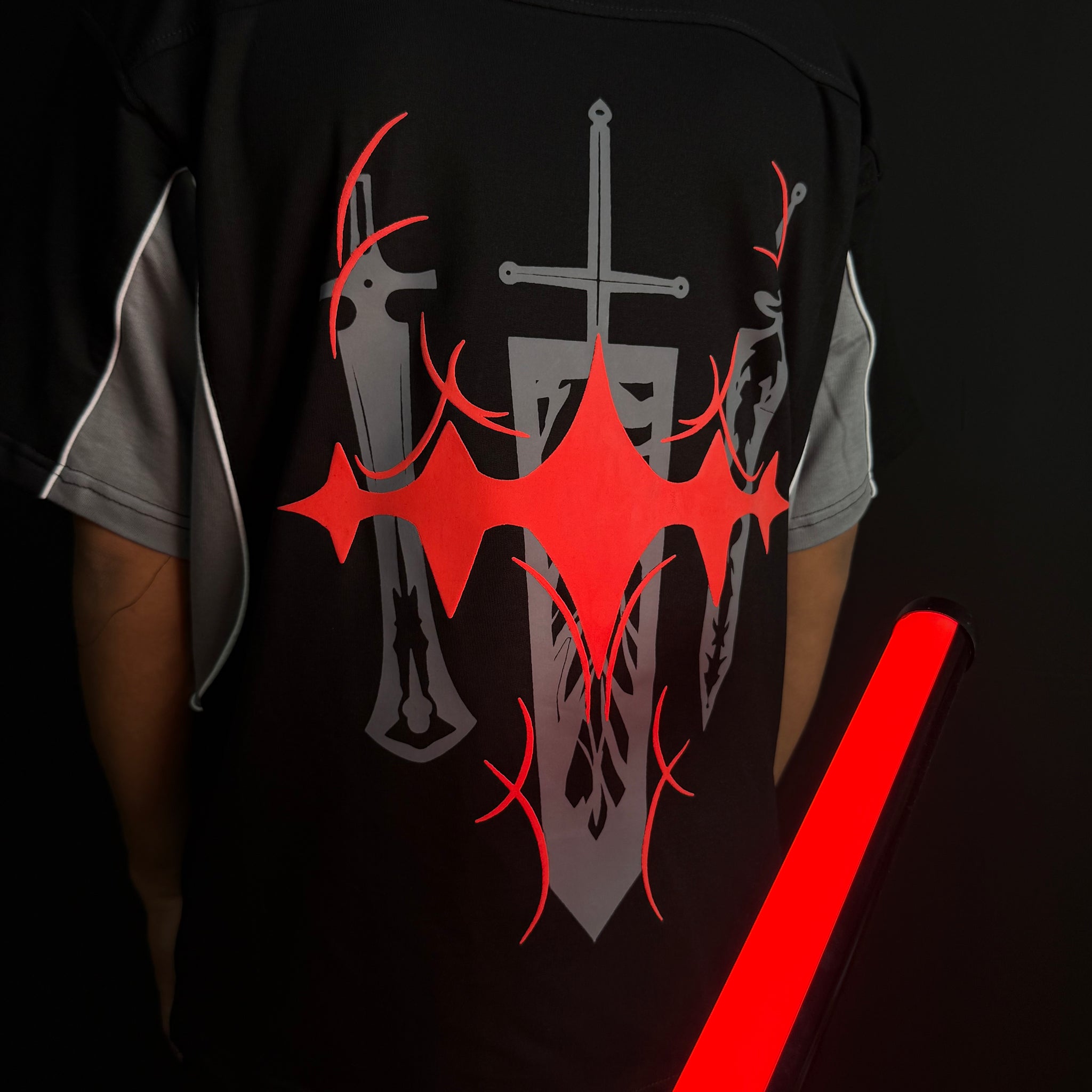 ASTA 002 / BLACK CLOVER / JERSEY PATTERN / OVERSIZED T-SHIRT