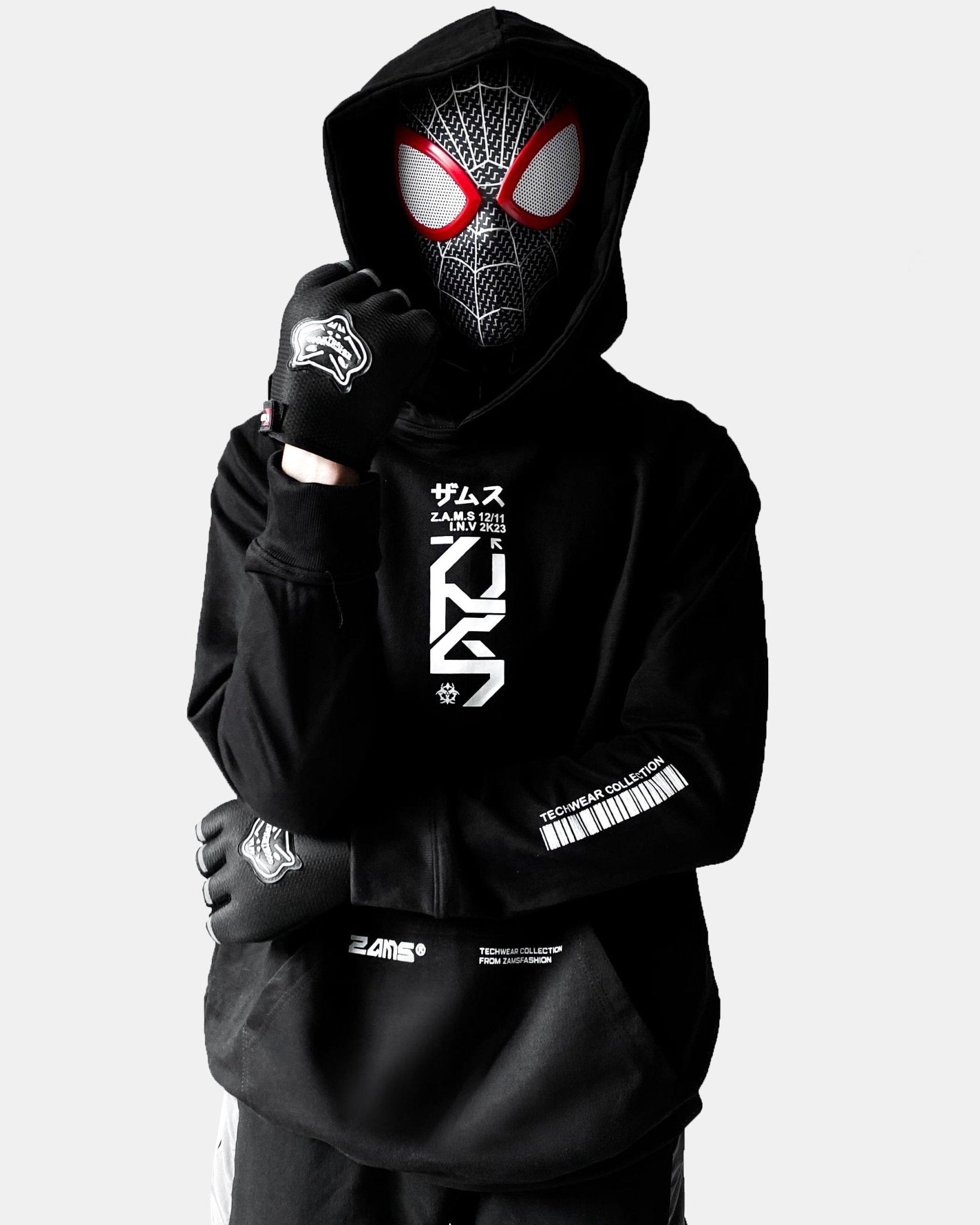 Techwear 01 / Oversized Hoodie – Zams Fashion