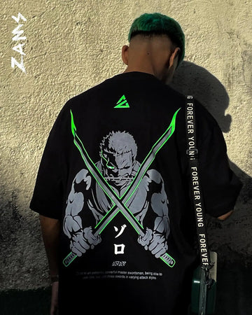 Zoro One Piece Oversized T'shirt - ZAMS