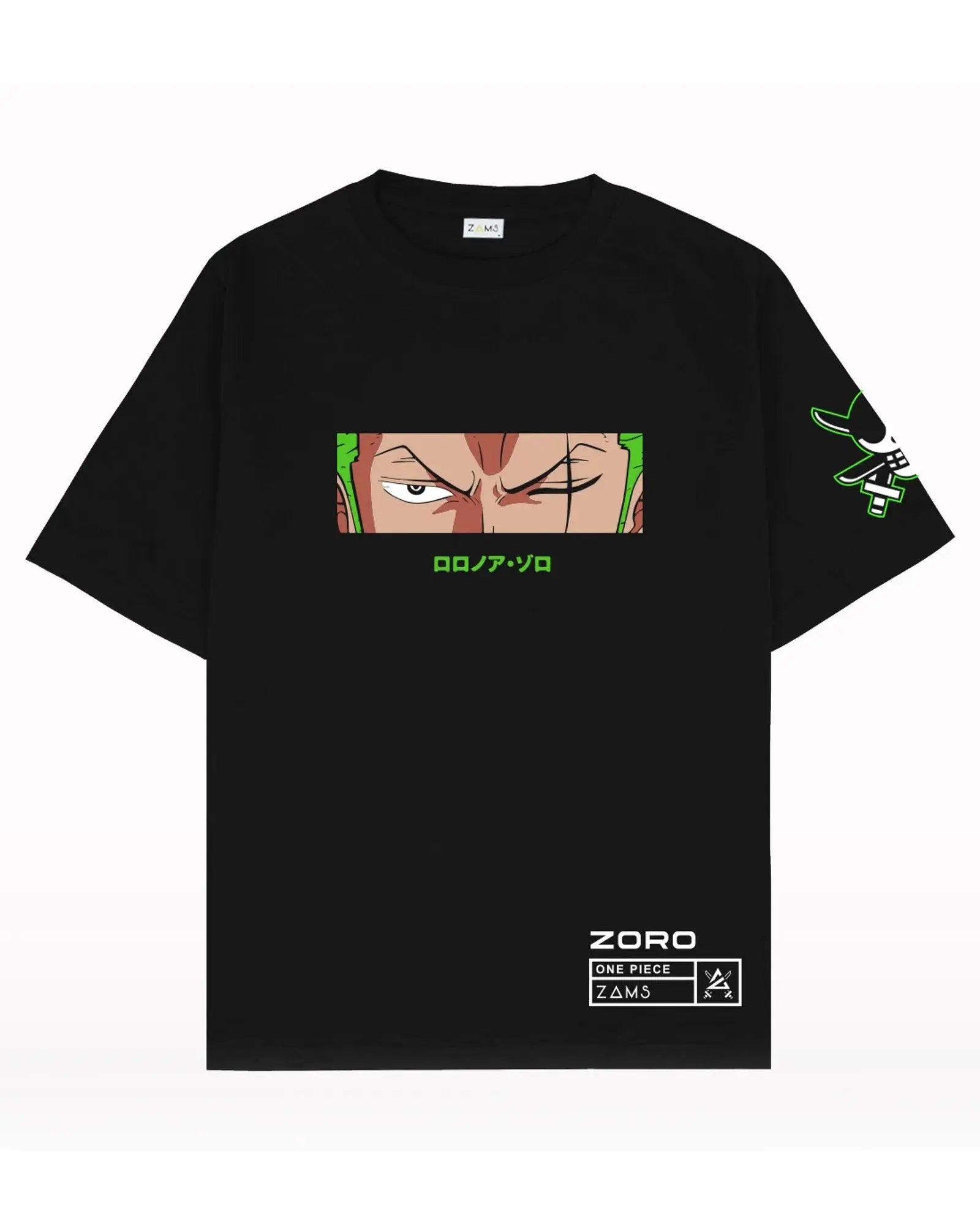 Zoro One Piece Oversized T'shirt - ZAMS